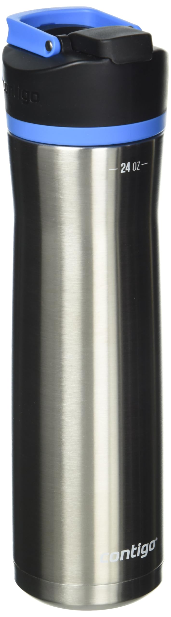 Contigo Cortland Chill 2.0 Stainless Steel Water Bottle with AUTOSEAL Lid 24 oz Juniper and Azalea 2-Pack